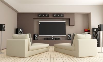 Entertainment Center Installation